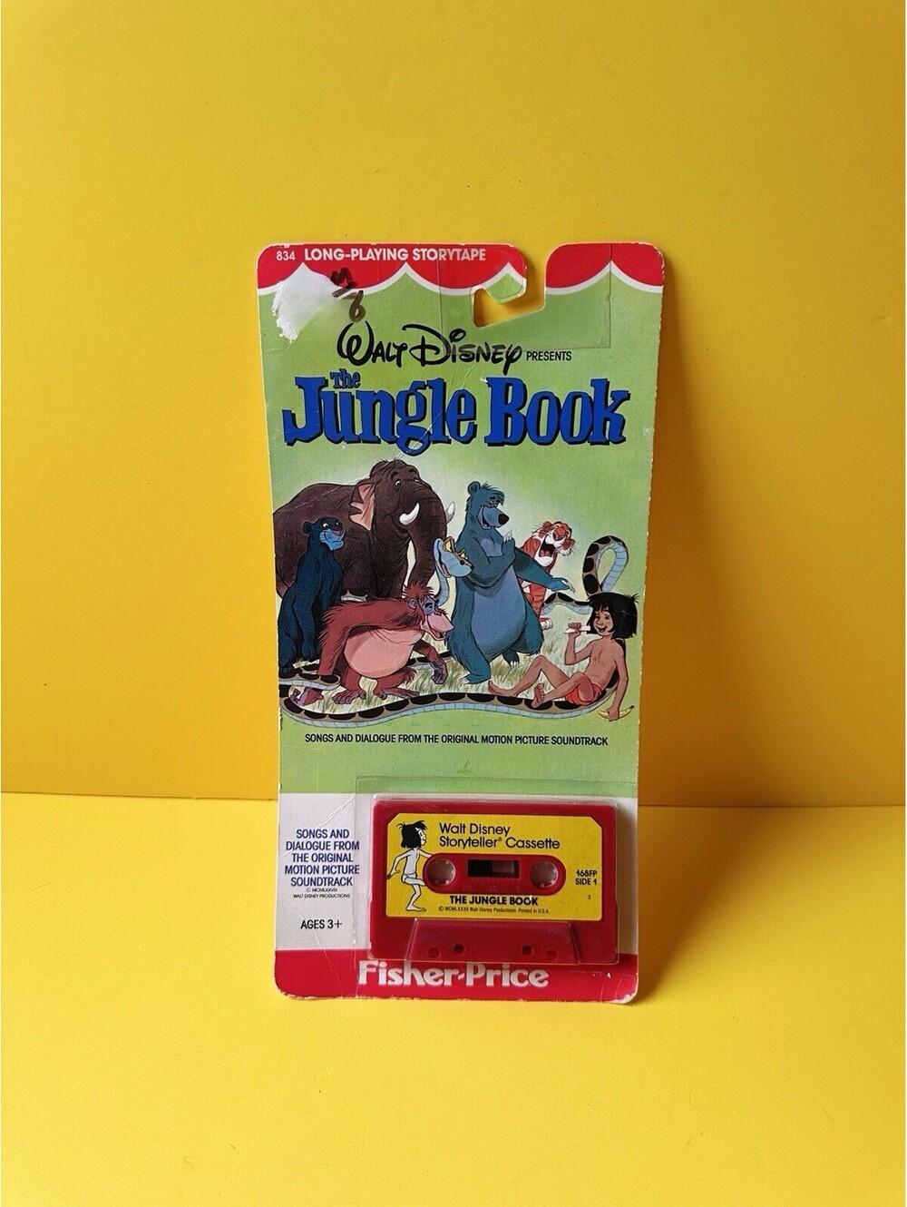 Vtg Walt Disney The Jungle Book Storybook Tape New In Packaging Casette